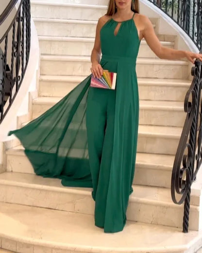 ChicVogue Lente Jumpsuit met Asymmetrische Zoom