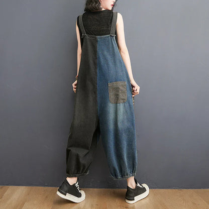 Luna Dames Denim Overalls voor Zomerse Stijlvolle Vrouwen
