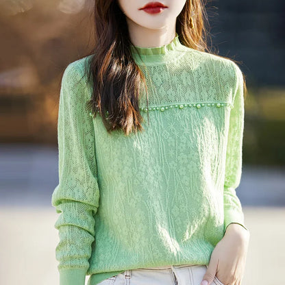 Luxe Kant Blouse voor Dames