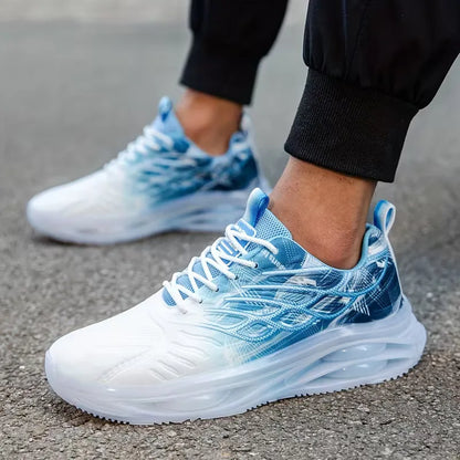 Lichte sneakers met vetersluiting voor outdoor activiteiten