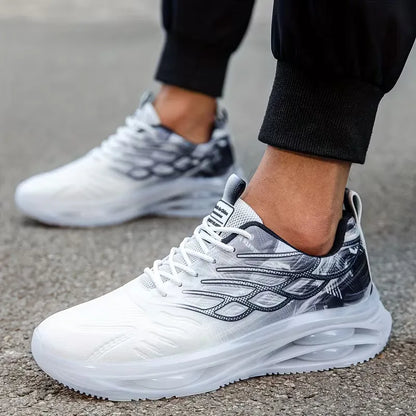 Lichte Outdoor Sneakers met Vetersluiting - Mode Vibes