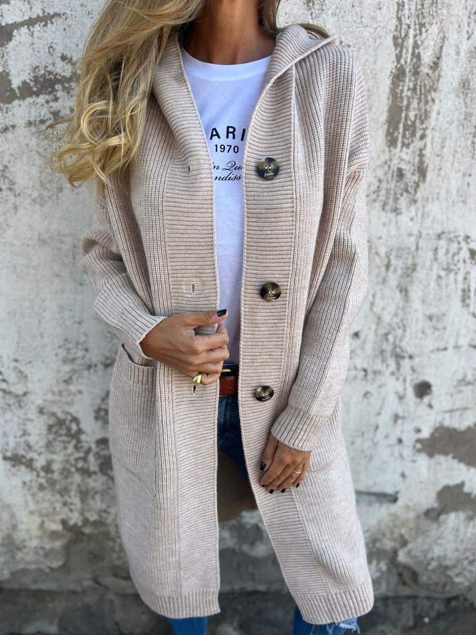 Lieke | Cardigan lungo, comodo ed elegante 0
