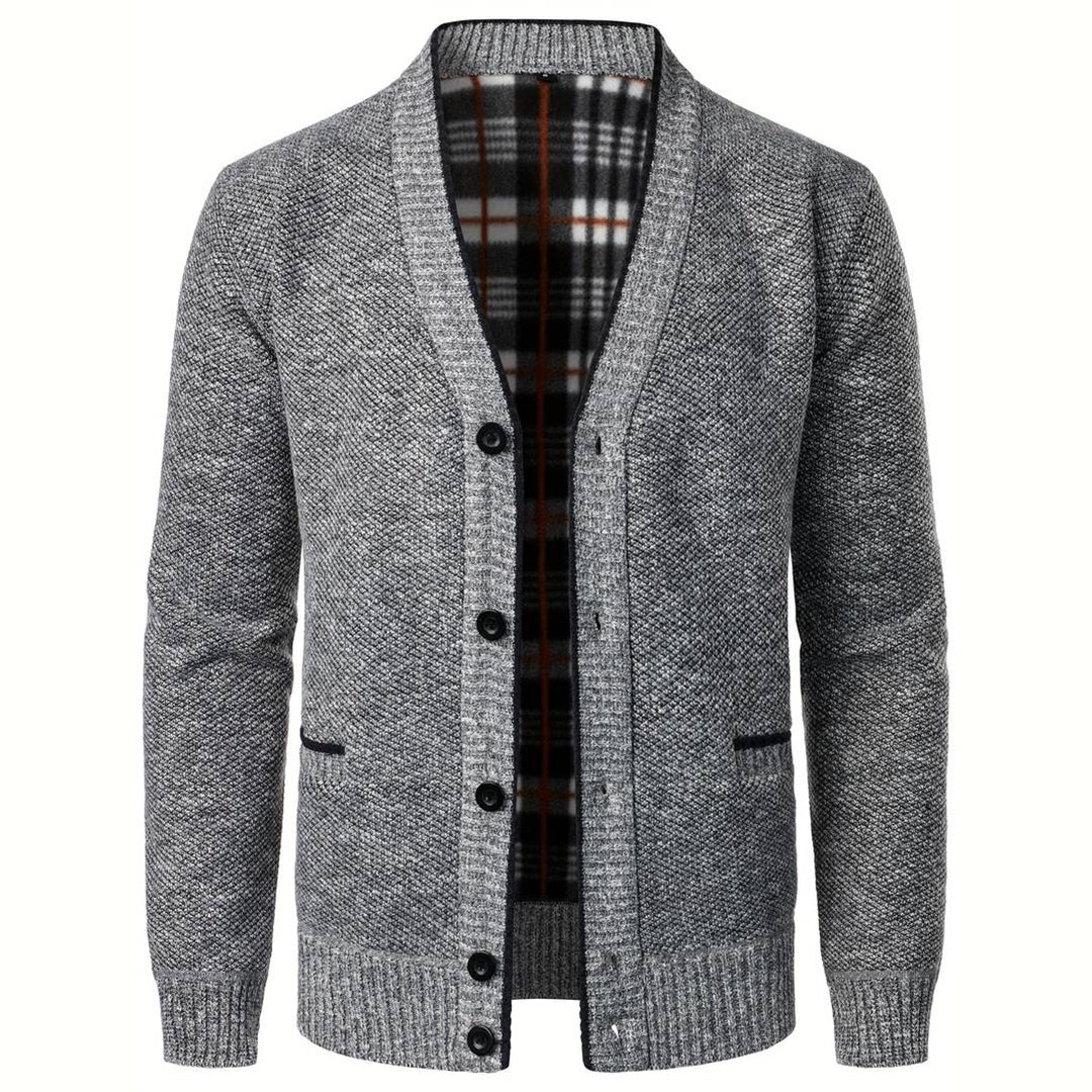 Herenvest V-hals Aspen Stijlvol Design - Mode Vibes