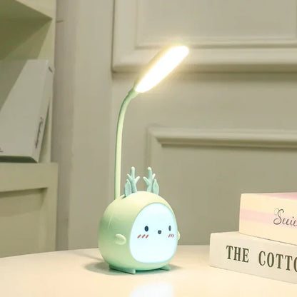 Kinderleeslamp met Oogbescherming en USB Nachtlampje BrightBuddy