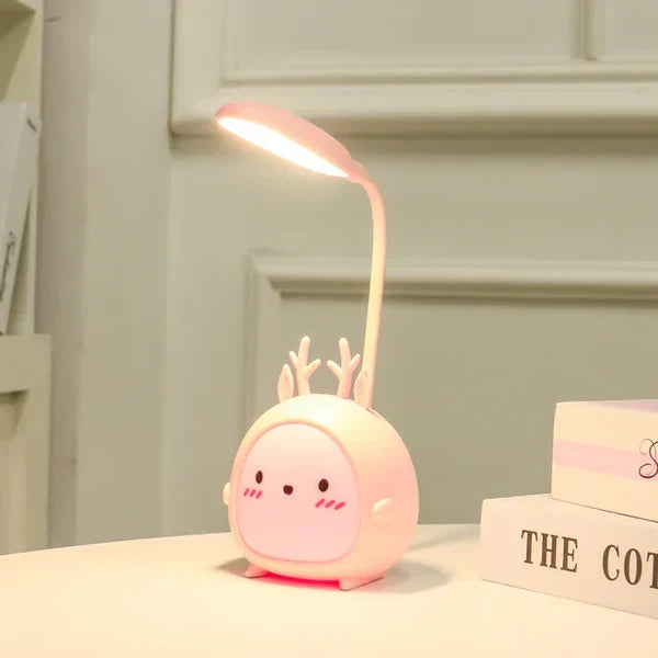 Kinderleeslamp met Oogbescherming en USB Nachtlampje BrightBuddy