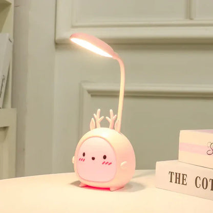 Kinderleeslamp met Oogbescherming en USB Nachtlampje BrightBuddy