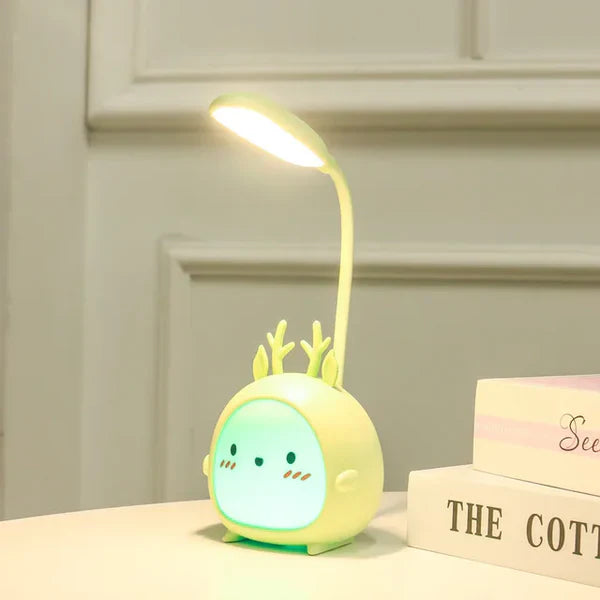 Kinderleeslamp met Oogbescherming en USB Nachtlampje BrightBuddy