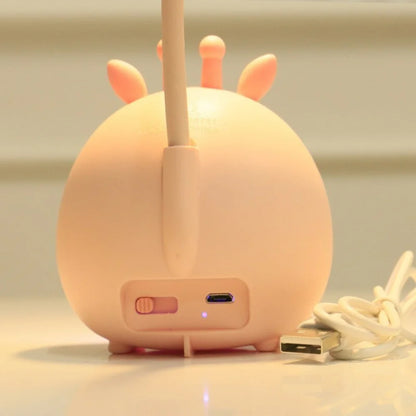 Kinderleeslamp met Oogbescherming en USB Nachtlampje BrightBuddy