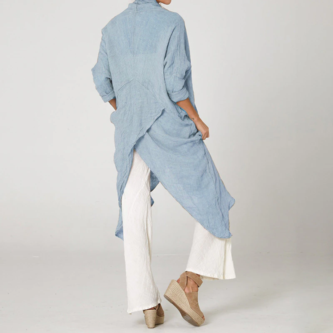 Vrouwelijke Top met Lange Mouwen Casual Stijl