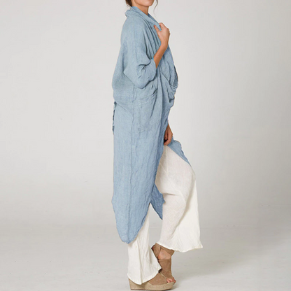 Vrouwelijke Top met Lange Mouwen Casual Stijl