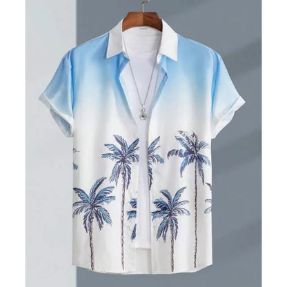 Plus Size Overhemd Casual Zomerstijl voor Mannen
