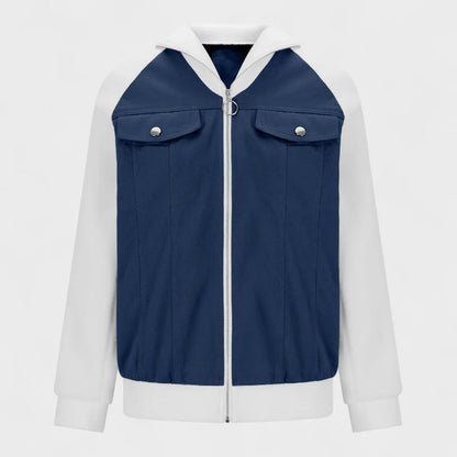 Liora | Giacca calda in denim sherpa da donna 1