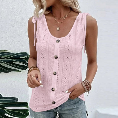 Lisa | Klassiek T-shirt met ronde hals