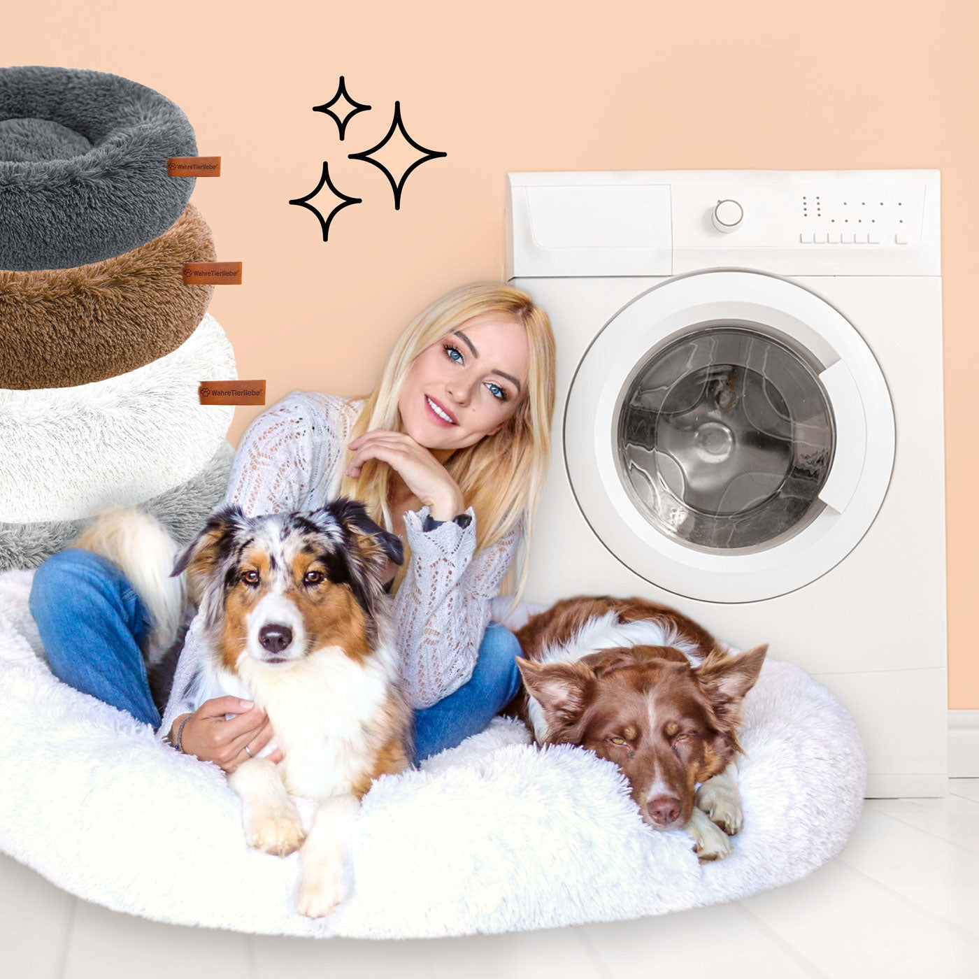 Hondenmand Fluffy Plus – Orthopedisch Slaapbed voor Honden