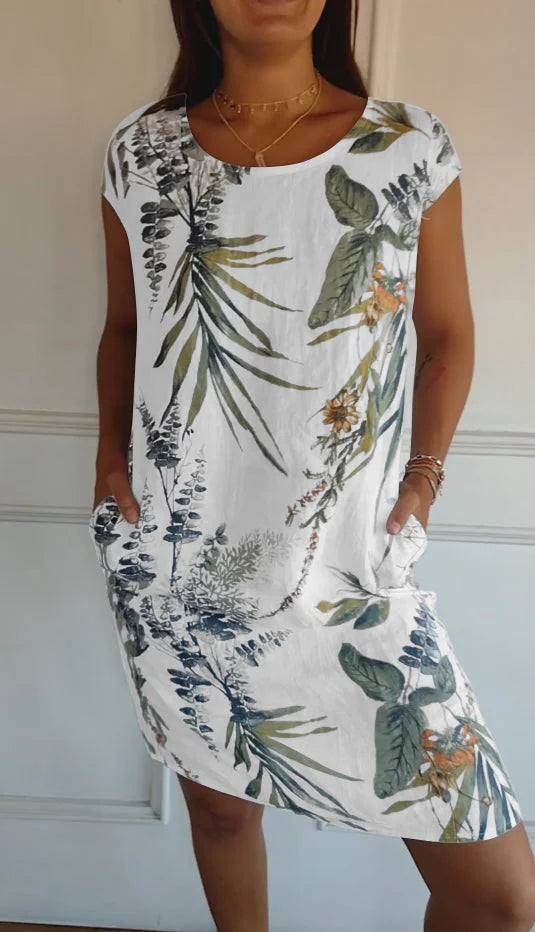Livia | Ademend Relaxed Fit Dames Zomerjurk 0