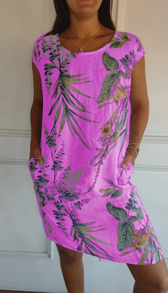 Livia | Ademend Relaxed Fit Dames Zomerjurk 4