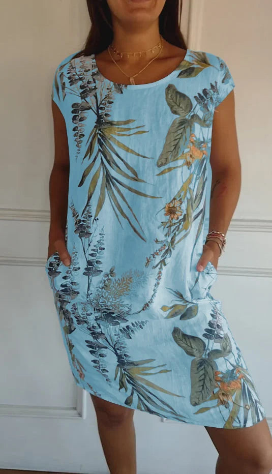 Livia | Ademend Relaxed Fit Dames Zomerjurk 7