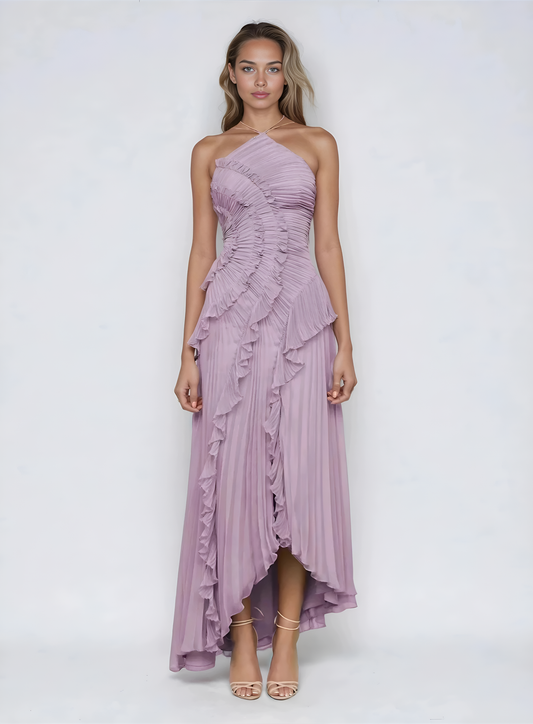 Livia | Elegante Asymmetrische Lange Jurk Dames voor Speciale Gelegenheden 0