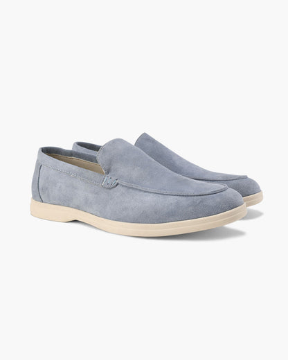 Herenzomerloafers van Suède Elegante Stijl