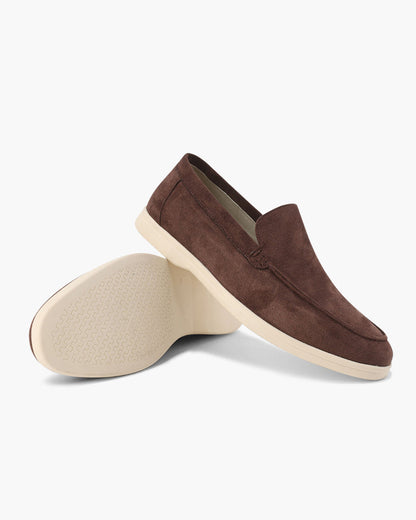 Herenzomerloafers van Suède Elegante Stijl