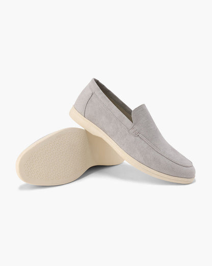 Herenzomerloafers van Suède Elegante Stijl