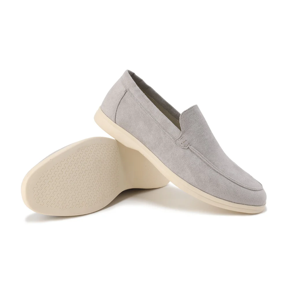 Pier - Loafers voor Heren – Suède Instappers met Comfortzool