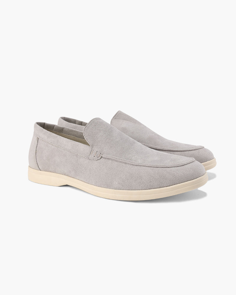 Herenzomerloafers van Suède Elegante Stijl