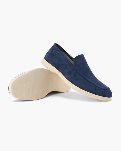 Herenzomerloafers van Suède Elegante Stijl