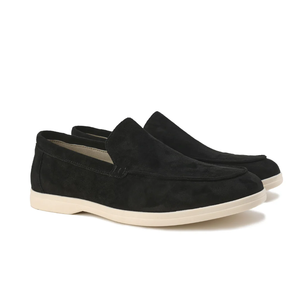 Pier - Loafers voor Heren – Suède Instappers met Comfortzool
