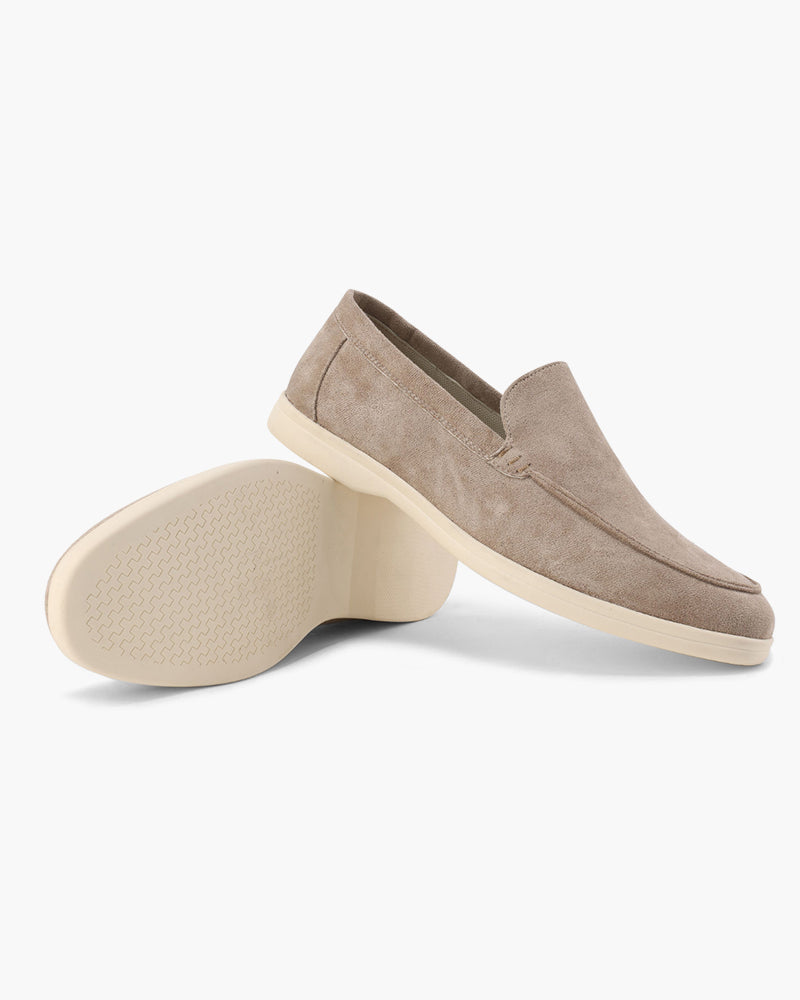 Herenzomerloafers van Suède Elegante Stijl - Mode Vibes