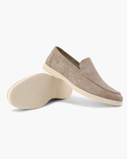Herenzomerloafers van Suède Elegante Stijl - Mode Vibes