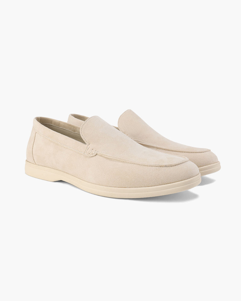 Herenzomerloafers van Suède Elegante Stijl