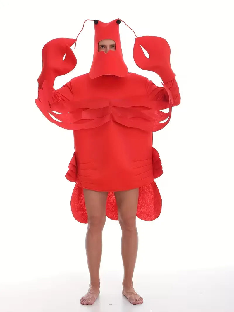 Kreeft Kostuum Carnavals Feest Outfit - Mode Vibes