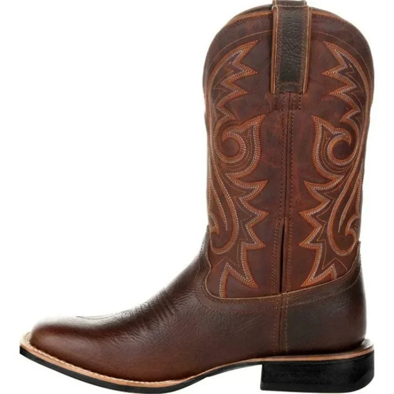 Heren Cowboylaarzen PU-leer Stoer en Comfortabel