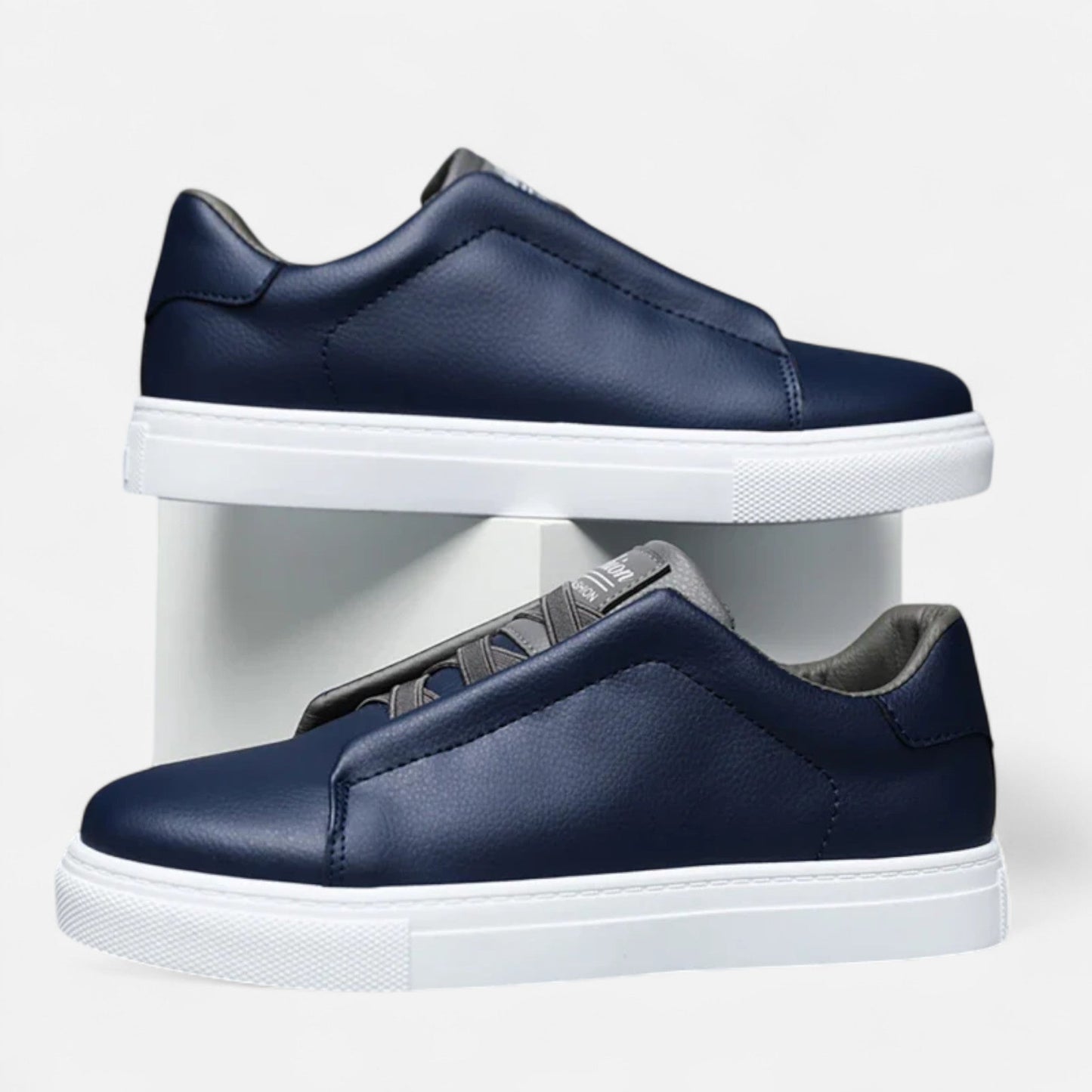 Lorenzo | Premium leren slip-on sneakers voor heren 2