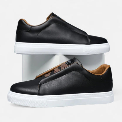 Lorenzo | Premium leren slip-on sneakers voor heren 3