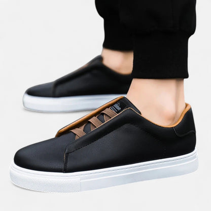 Lorenzo | Premium leren slip-on sneakers voor heren 7