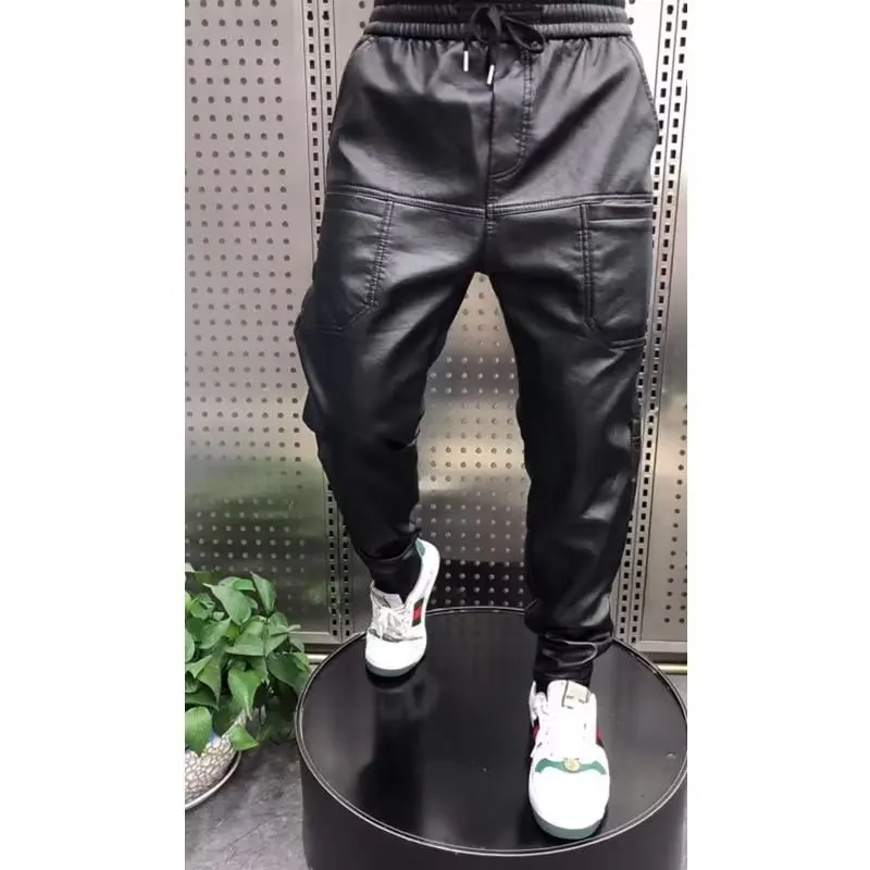 Lorenzo | Zwarte Leren Broek – Stijlvol, Stoer & Trendy Imitatieleren Look 0