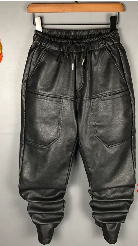 Lorenzo | Zwarte Leren Broek – Stijlvol, Stoer & Trendy Imitatieleren Look 2