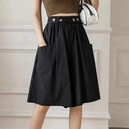 Trendy All-Match Hoge Taille Shorts