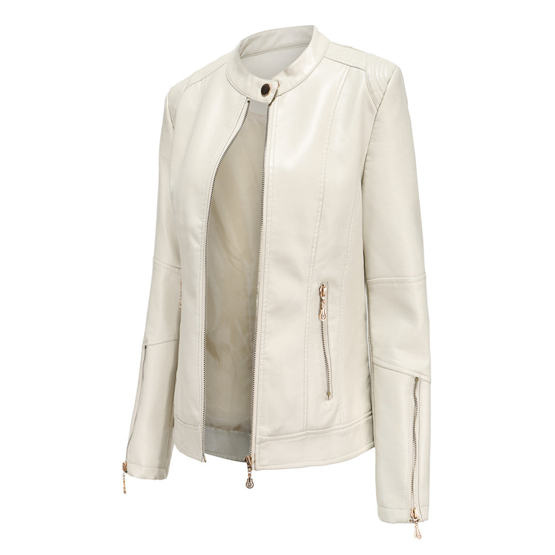 Damesjas Chique Kraag Elegante Stijl