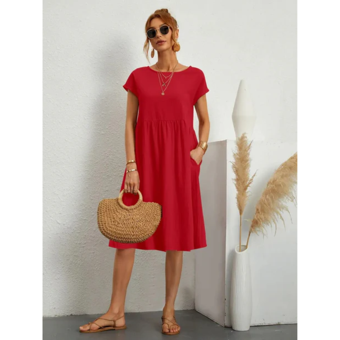 Lotte | Elegante Zomerjurk Met Tijdloze Pasvorm 0