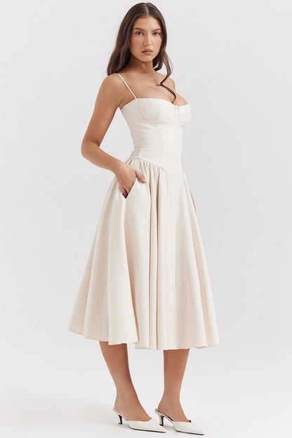 Lotte | Elegante midi-jurk met flatterende pasvorm 1