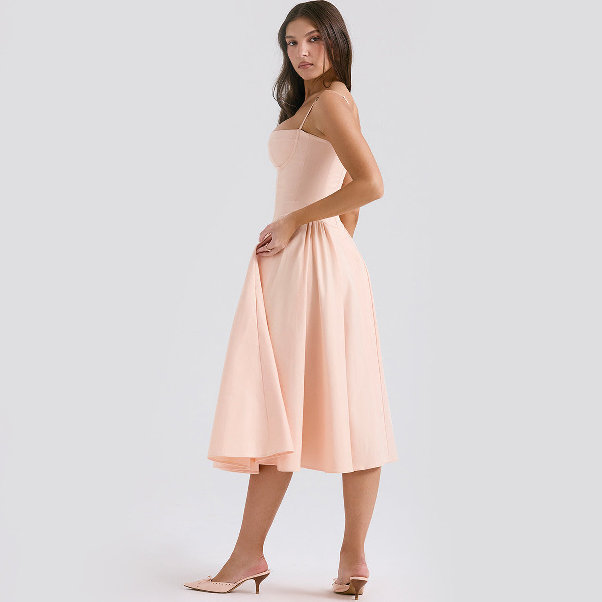 Lotte | Elegante midi-jurk met flatterende pasvorm 3