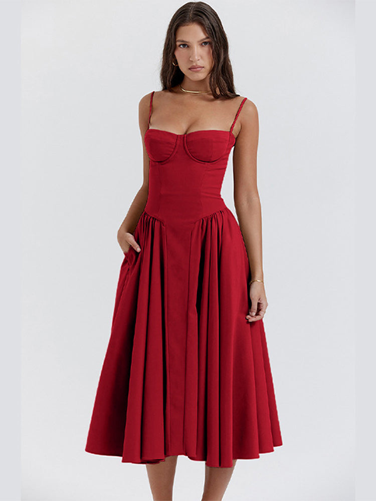 Lotte | Elegante midi-jurk met flatterende pasvorm 7
