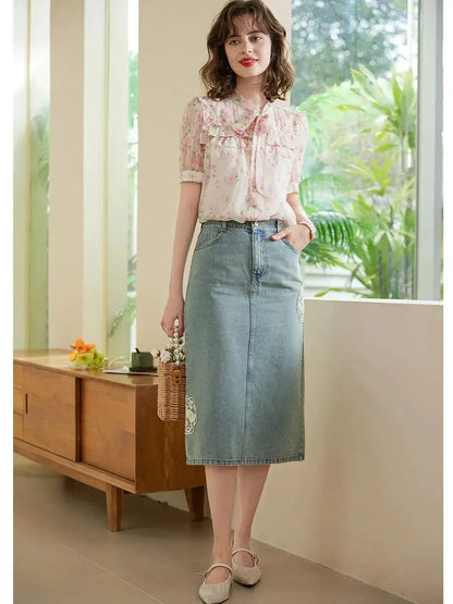 Petal & Pearl Bloemenblouse