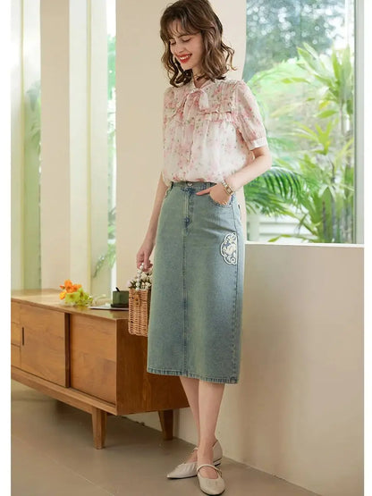 Petal & Pearl Bloemenblouse