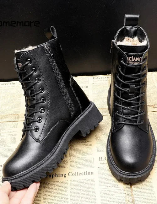 Luca | Winterlaarzen Dames – Warm, Stijlvol & Antislip 0