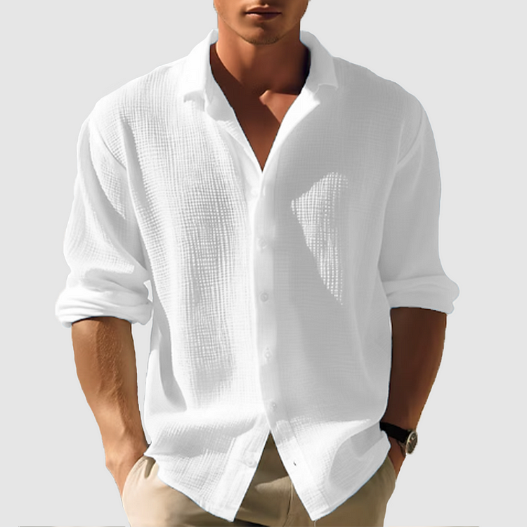 Lucas | Camicia casual da uomo con bottoni 1