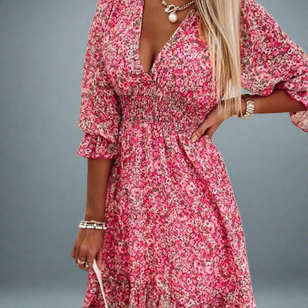 Midi Zomerkleed voor Dames Luchtige Jurk Zomerse Stijl - Mode Vibes
